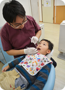 小児の歯科検診